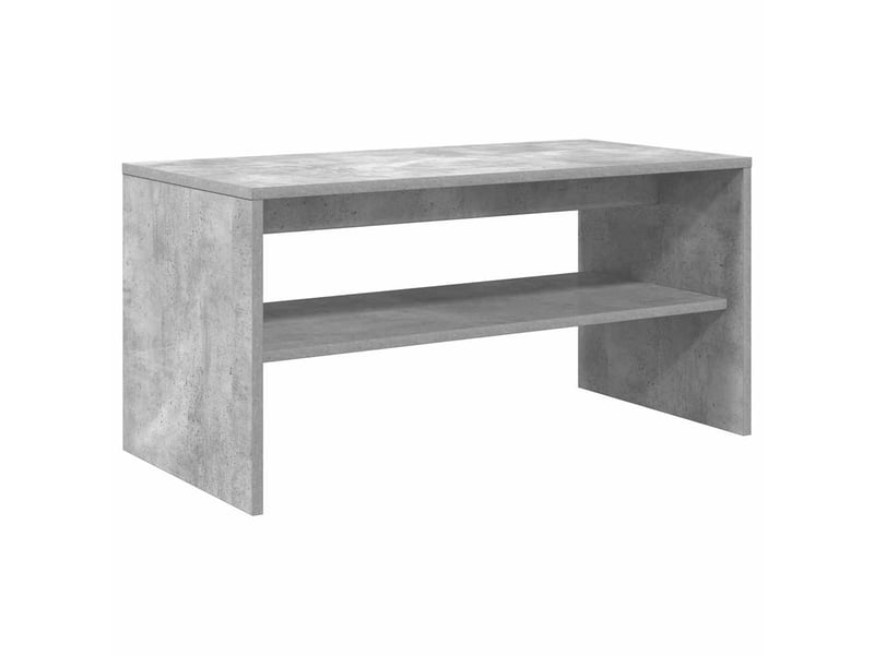  Meuble tv - banc tv - meuble de rangement gris cement 80 x 40 x 40 cm aggloméré  - Conforama A