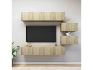 Meuble tv coloris marron 80 cm <strong></strong>  <strong></strong>