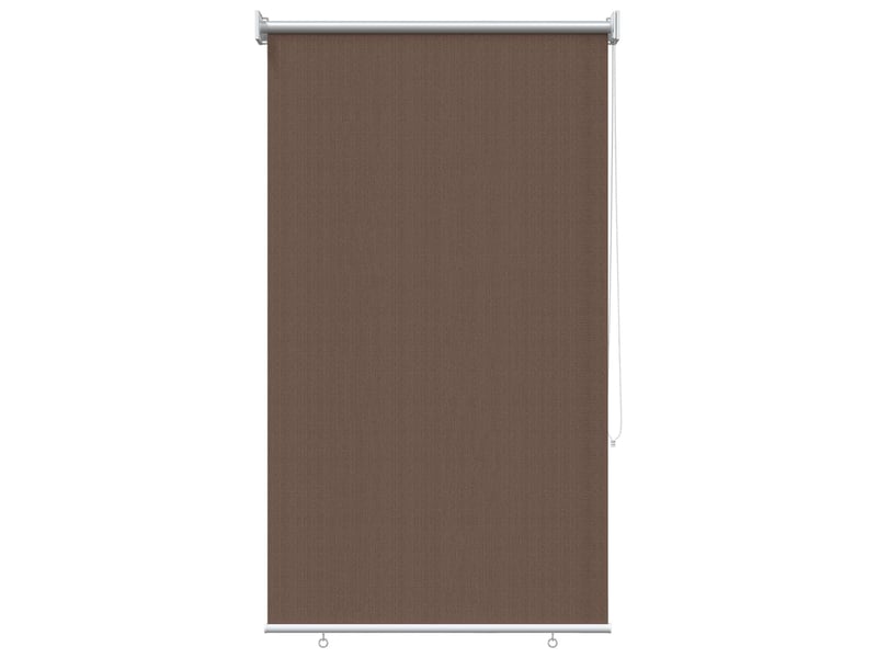 Store enrouleur extérieur, store à rouleau à 90% de blocage uv taupe hdpe cf45216 - Conforama A