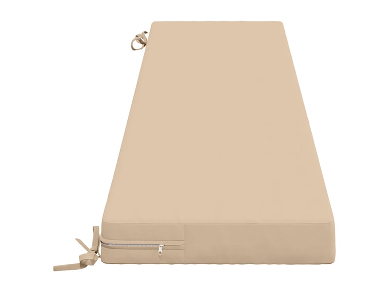 Coussin de banc, coussin d'assise, coussin de canapé soest 100 % polyester crème 180 x 40 x 8 cm cf53238 - Conforama D