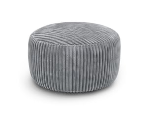 Fauteuil fixe WISHDOR Velours côtelé gris vendu A l'unité