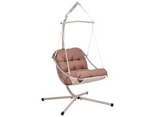 Fauteuil fixe   Tissu marron vendu A l'unité
