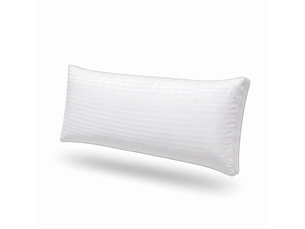 Traversin hôtel microfibre - 150 x 35 cm - tissu jacquard déhoussable - collection hôtellerie