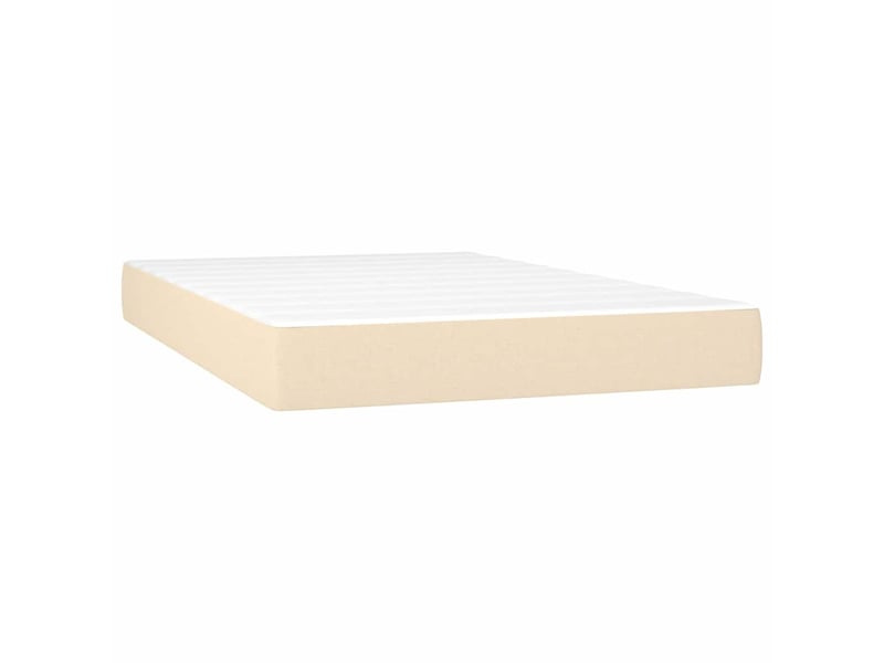  Matelas de lit à ressorts ensachés fermeté moyenne crème 120x200x20 cm tissu  - Conforama A