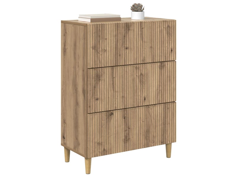  Armoire de rangement bureau, armoire à tiroirs 66 x 34,5 x 90 cm bois d'ingénierie shl482  - Conforama C