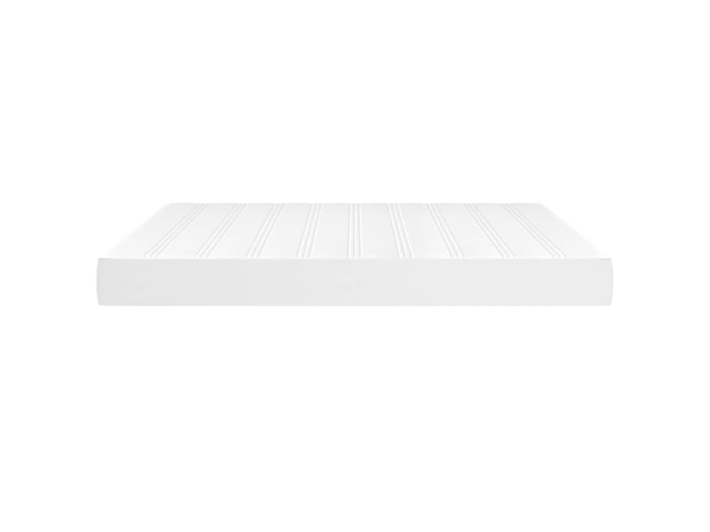  Matelas de lit à ressorts ensachés fermeté moyenne blanc 160x200x20 cm  - Conforama D