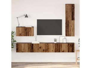 Meuble tv coloris marron 60 cm <strong></strong>  <strong></strong>