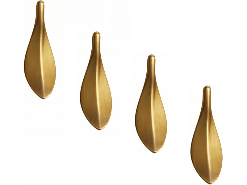  4 poignées pour placard de cuisine, poignées pour porte de cuisine, poignées dorées pour meubles, pour tiroir de placard de cuisine et décoration de  - Conforama E