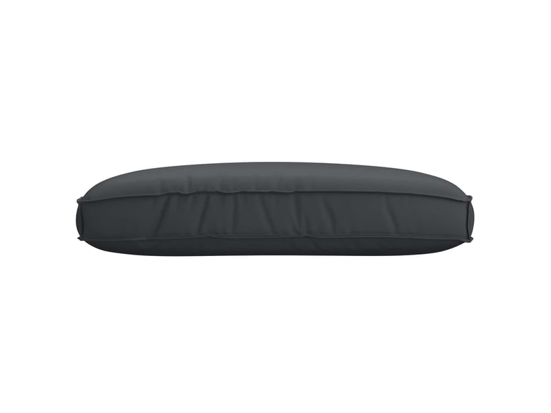  Coussin d'assise, coussin pour chaisecanapé tissu oxford noir 120 x 80 x 12 cm cf56675  - Conforama C
