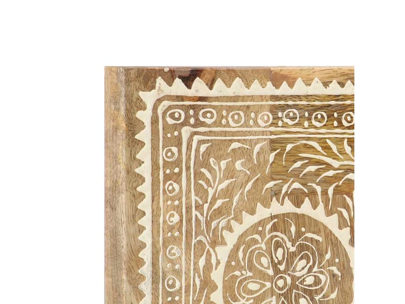  Miroir, miroir décoratif peint à la main 40x55 cm bois de manguier solide cf62903  - Conforama D