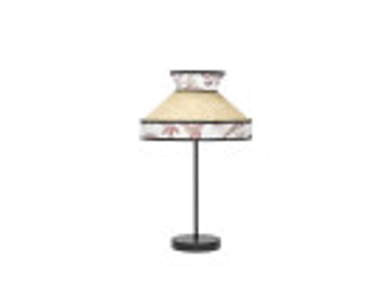  Lampe à poser fabrilamp constantinopla beigerouge 1 x e27 61 x 30 x 30 cm 248871107 - Conforama B
