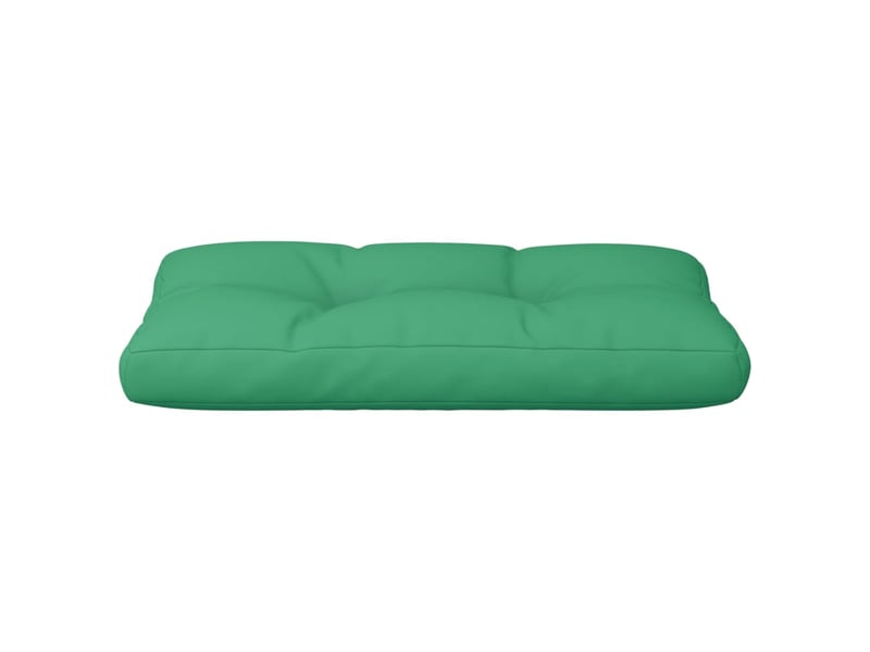  Coussin de palette, coussin de chaise, coussin de canapé vert 70x40x12 cm tissu cf55495  - Conforama E