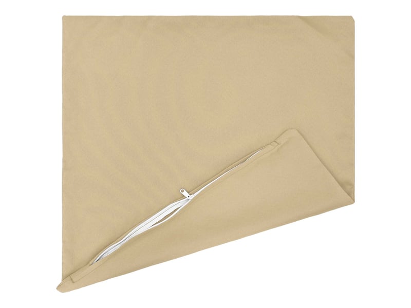  Lot de 2 housses de coussin heerlen beige 80 x 80 cm polyester cf49422  - Conforama E