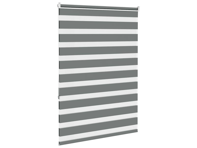  Store zèbre, store de fenêtre gris foncé largeur du tissu 90,9 cm polyester cf48638  - Conforama D