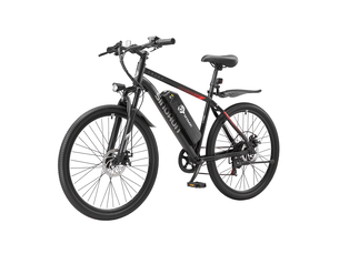 Vélo de route électrique sinohon em200d 26 po, léger, noir