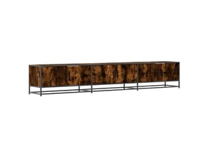 Meuble tv coloris marron 240 cm <strong></strong>  <strong></strong>
