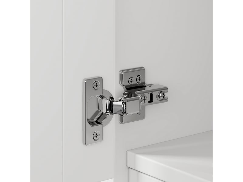 Buffet de cuisine - buffet haut avec portes acryliques vitrées -rangement tiroirs et étagères réglables mdf 140x38.5x175 - blanc - Conforama D