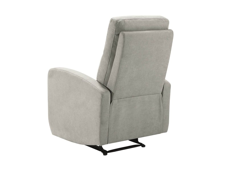  Fauteuil relax manuel tissu waterproof gris clair - merial MERIAL - Conforama E