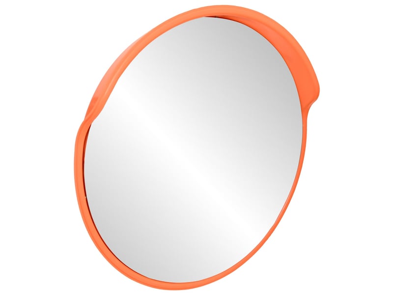  Miroir de circulation convex extérieur orange ø75 cm cf62693  - Conforama C