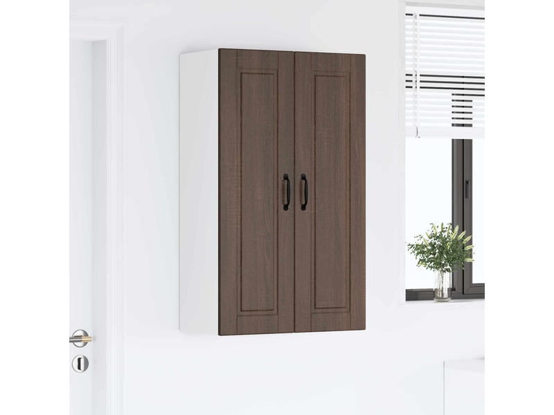  Meuble mural de cuisine, armoire de cuisine chêne brun 60x31x100cm shl4252  - Conforama D
