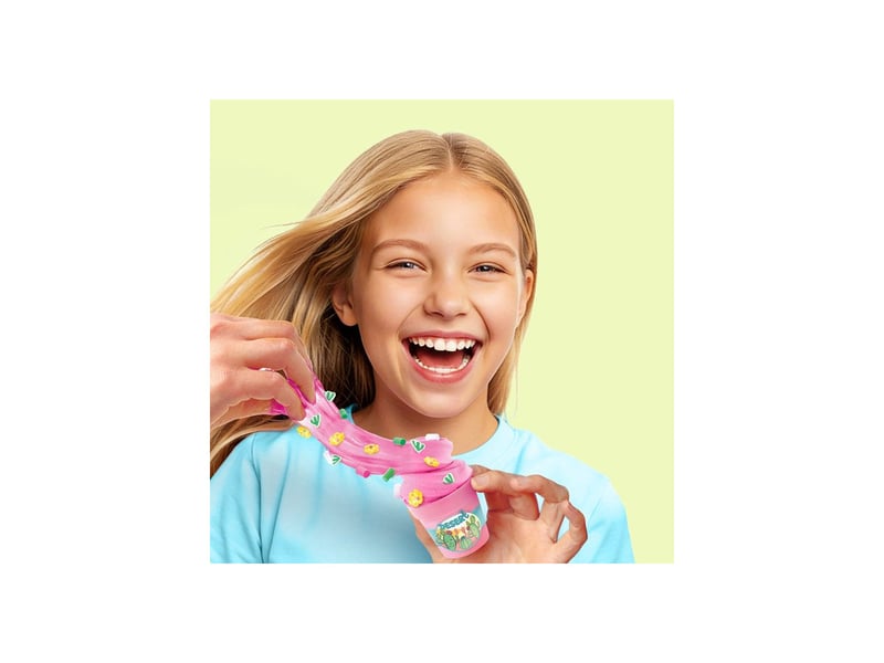 Kit créatif slime et argile 2 en 1 boutique de fleurs avec moules et paillettes CTSSC448 - Conforama B