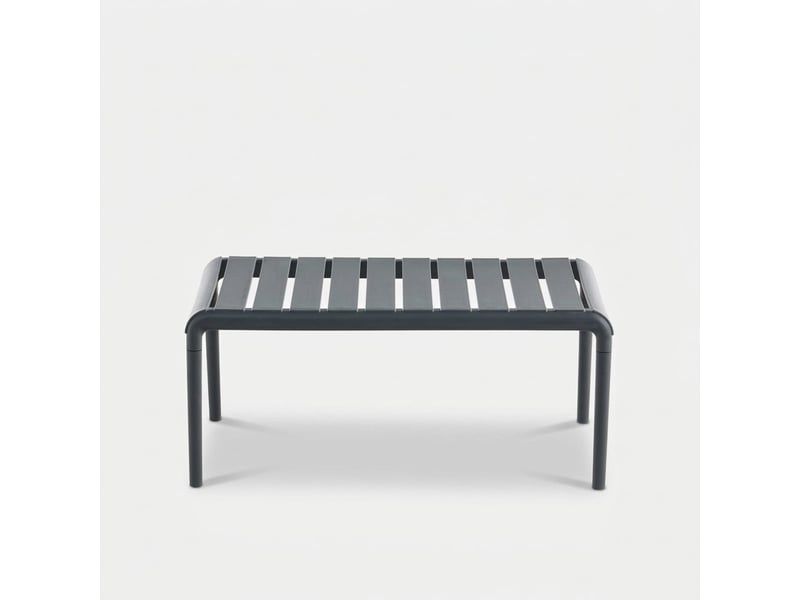  Table basse de salon et jardin en polypropylène arnad - anthracite  - Conforama C
