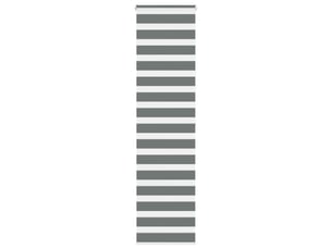 Store zèbre, store de fenêtre gris foncé largeur du tissu 55,9 cm polyester cf48608