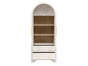 Buffet 2 porte(s)  2 tiroir(s) HAUSS SPOLE  - 76 cm coloris blanc 