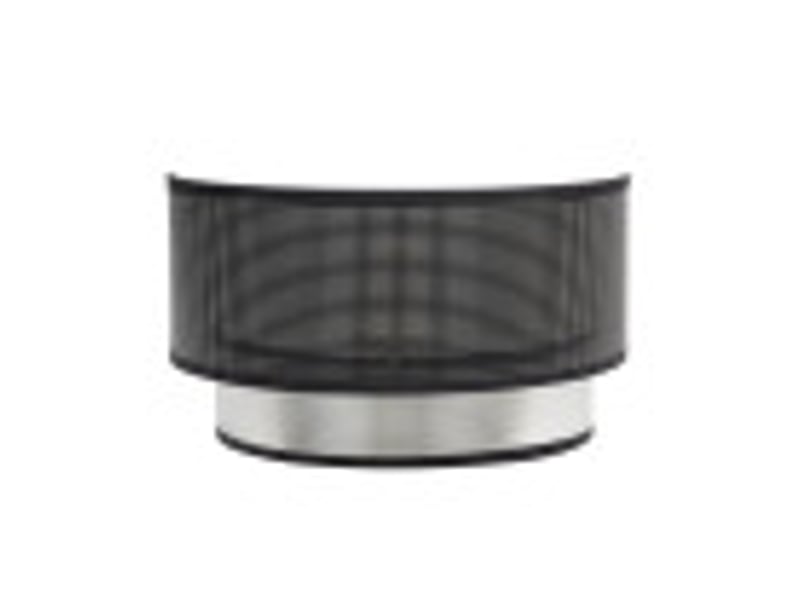  Applique murale fabrilamp anastasia noir argenté 1 x e27 17x30x15 cm 190161009 - Conforama B