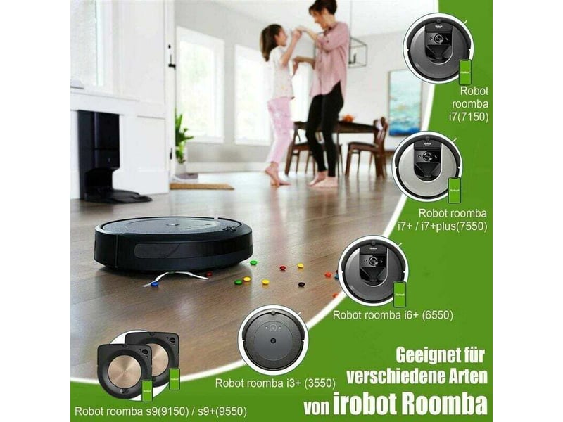  10 pièces adaptées pour irobot roomba i7 robot de balayage accessoires sac à poussière s9 sac à poussière e5 e6  - Conforama E