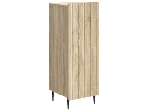 Buffet - bahut - meuble de rangement chêne sonoma 34,5 x 33 x 92 cm bois d'ingénierie