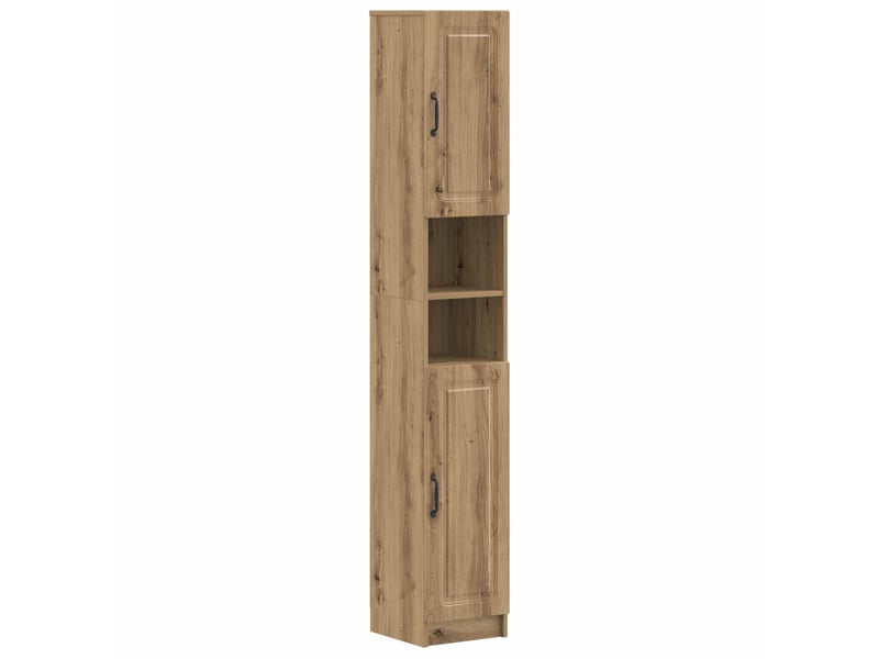 Ensemble de 2 meubles de salle de bain utrecht chêne artisanal cf63204 - Conforama D