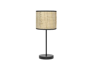 Lampe à poser fabrilamp natasha canisse 1 x e14 43 x 17 x 17 cm