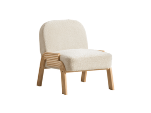 Fauteuil fixe  <strong></strong> Tissu beige