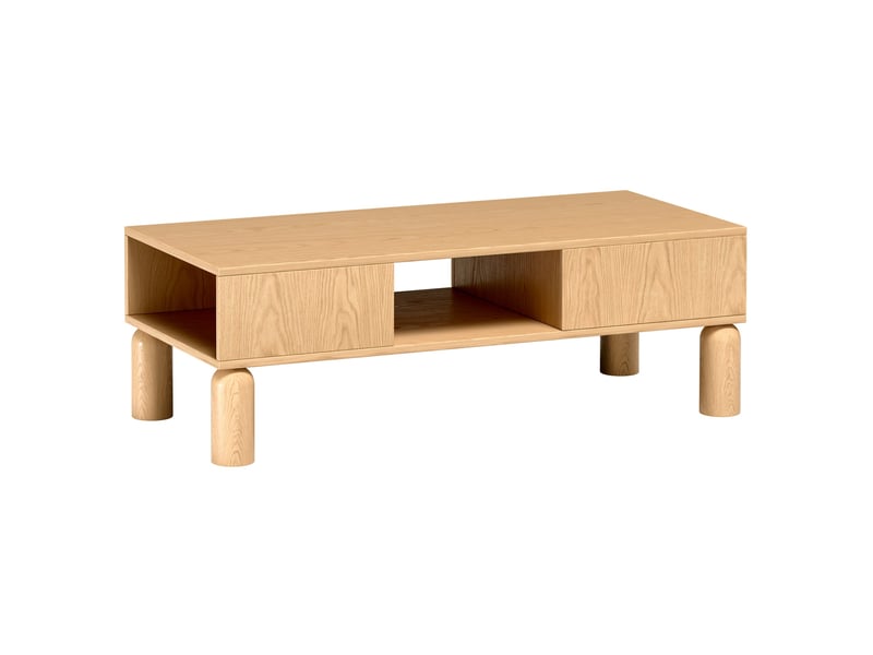  Selsey sanden - table basse - 110 cm - chêne bookmatch Sanden - Conforama A