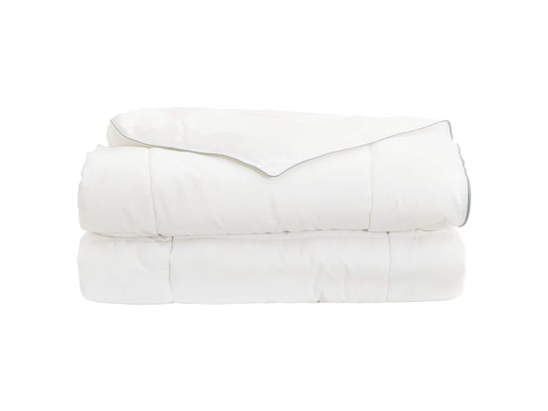  Couette - duvet 220x240 cm été 200 gsm laine australienne blanc  - Conforama D