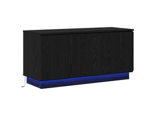 Meuble tv coloris noir 100 cm <strong></strong> <strong></strong>