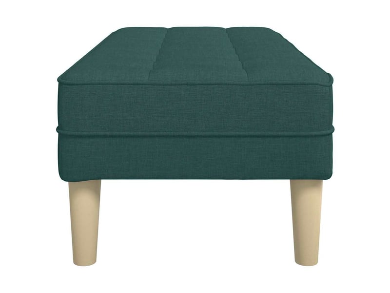  Banc chambre, banc de lit vert foncé 113x57x39 cm tissu  - Conforama E