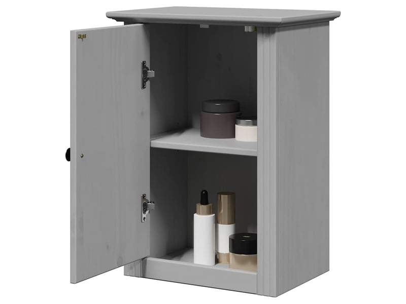 Armoire murale de salle de bain, cabinet de salle de bain bodo gris 44x30x60 cm cf65187 - Conforama B