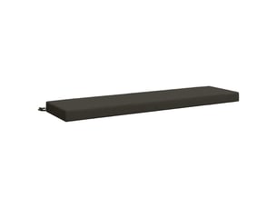 Coussin de banc, coussin d'assise, coussin de canapé soest 100 % polyester anthracite cf52941