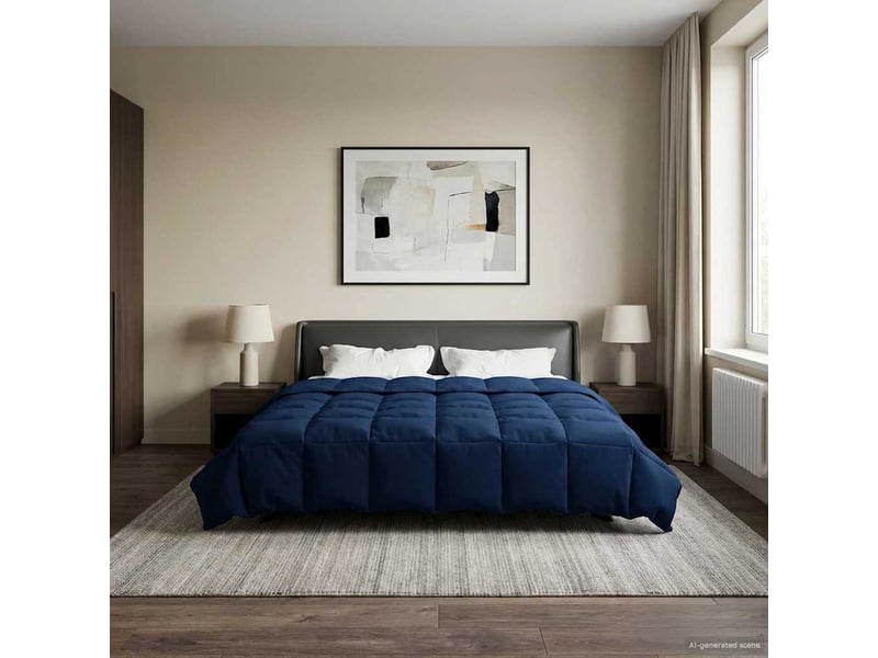 Couette - duvet d'été 200 x 240 cm été microfibre (100% polyester) - Conforama B