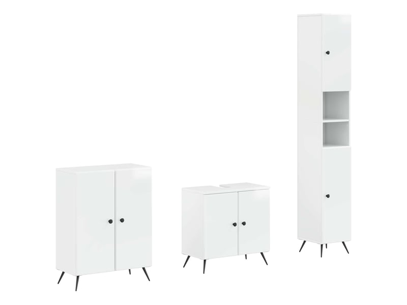Ensemble de meuble de salle de bain 3 pièces breda cf63333 - Conforama A