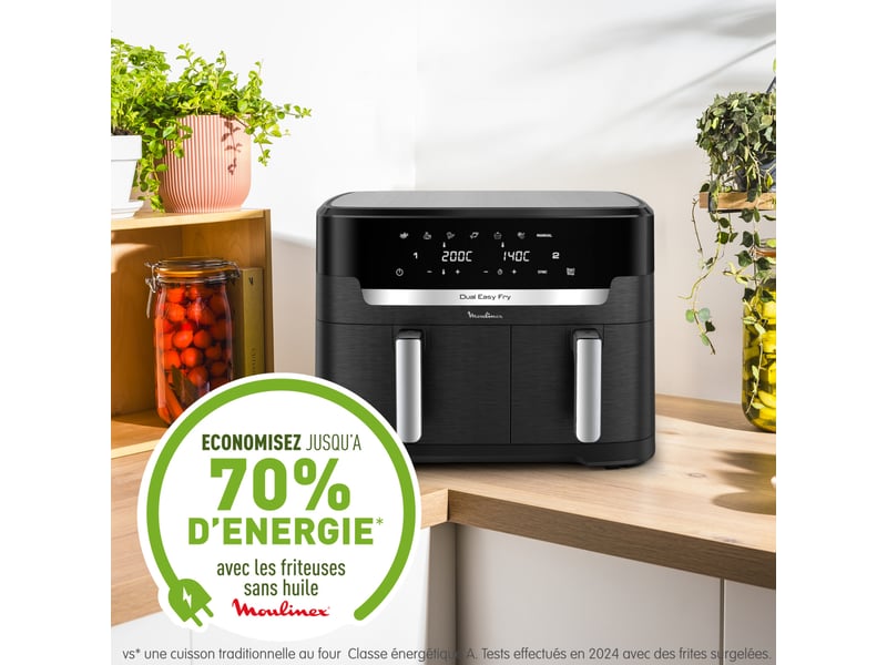 Friteuse peu d'huile MOULINEX MOULINEX EZ942HF0 - Conforama W