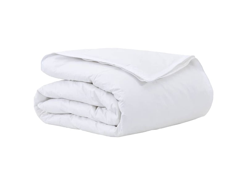  Duvet - couette 2-en-1 blanc 155 x 200 cm plume  - Conforama A