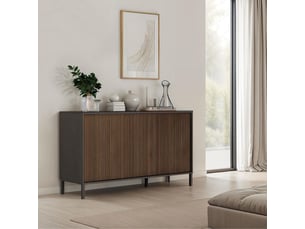 Buffet 3 porte(s) 0 tiroir(s) ALTOBUY TICORIA - 155 cm coloris marron