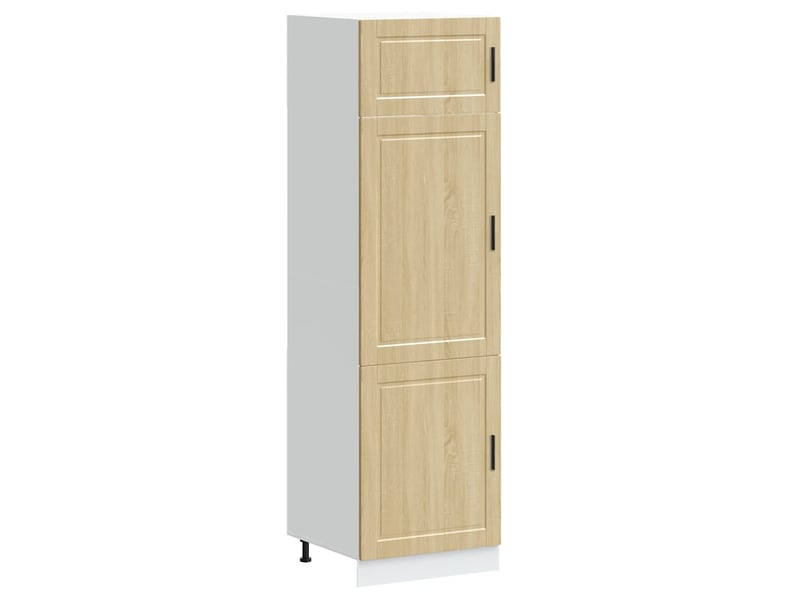  Meuble de rangement, armoire de cuisine porto chêne sonoma bois d'ingénierie shl1185  - Conforama A