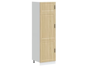 Meuble de rangement, armoire de cuisine porto chêne sonoma bois d'ingénierie shl1185