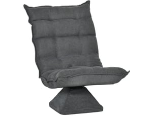 Fauteuil relax manuel  WISHDOR Microfibre gris