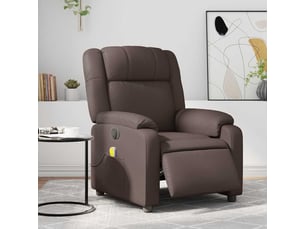 Fauteuil relax électrique  <strong></strong> Tissu marron