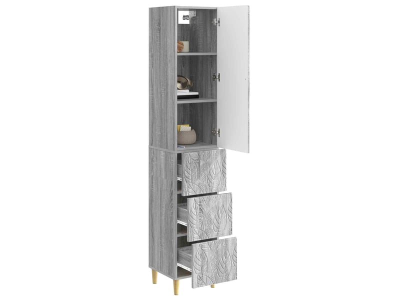  Ensemble de meubles 2 pcs, rangement de salon 33 x 34,5 x 90 cm bois d'ingénierie shl4085  - Conforama C